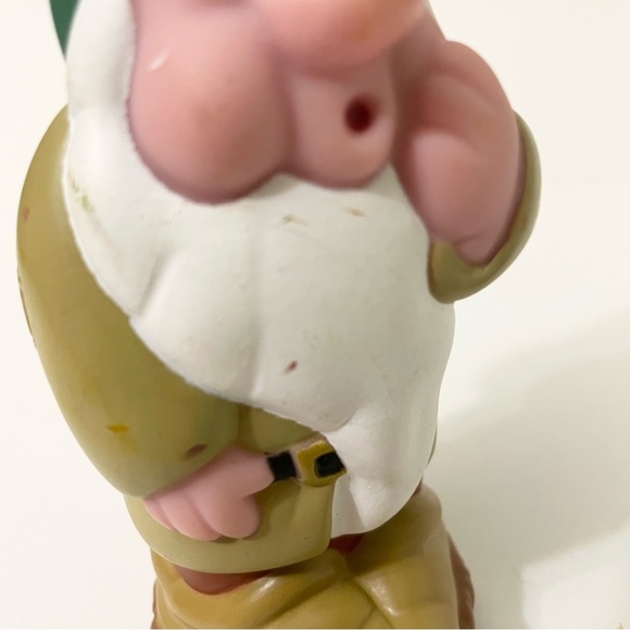 VTG Disney Snow White & Seven Dwarfs Sleepy 5" Rubber/Plastic Figure - Picture 9 of 13